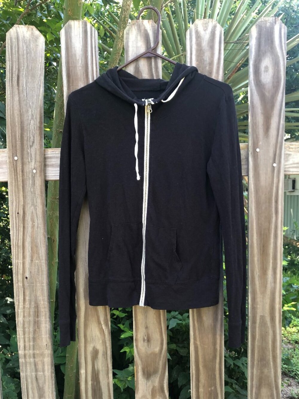 Flirtitude Active Black Hoodie, Size Medium